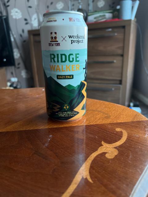 Ridge Walker 4.9%, Brew York, England
