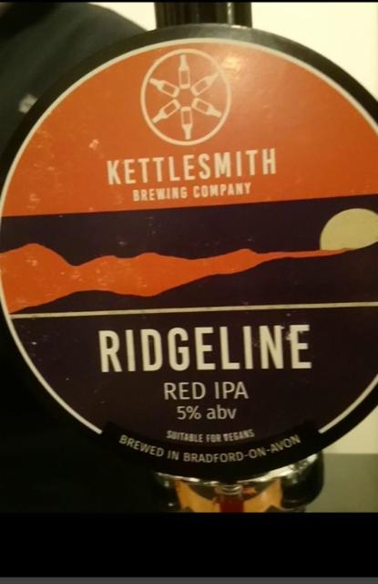 Ridgeline 5.0%, Kettlesmith Brewing Company, England