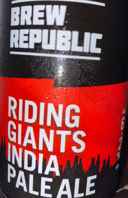 Riding Giants 6.2%, Harbour Brewing Company, England