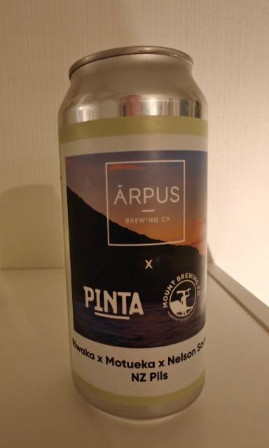 Rieska x Motueka x Nelson Sauvin NZ Pils, Ārpus Brewing Co.