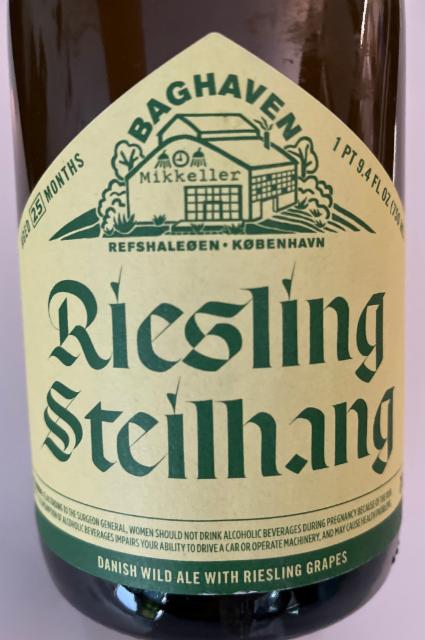 Riesling Steilhang 2021, Baghaven Brewing and Blending