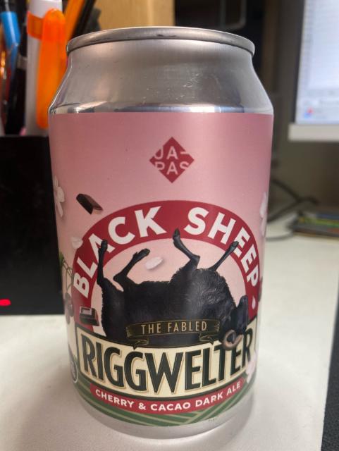 Riggwelter - Cherry & Cacao 6.0%, The Black Sheep Brewery, England