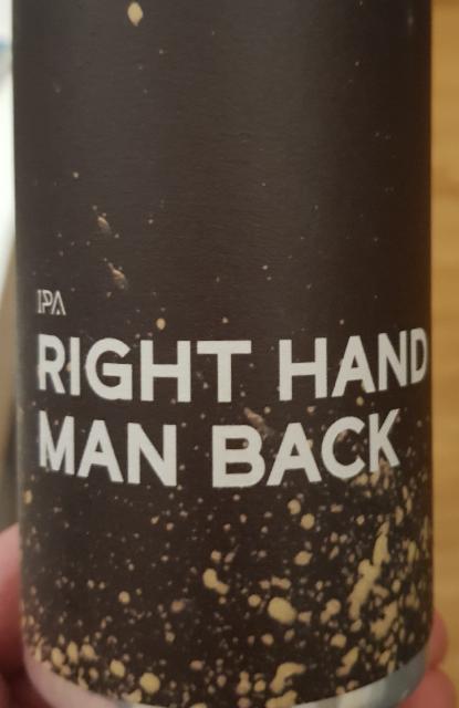 right hand man back 6.0%, Boundary Brewing, Northern Ireland