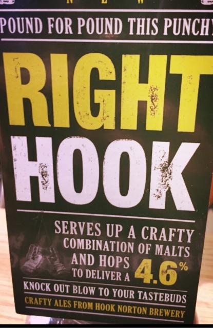 Right Hook 4.6%, Hook Norton Brewery, England