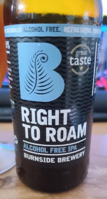 right to roam, Burnside Brewery (UK)