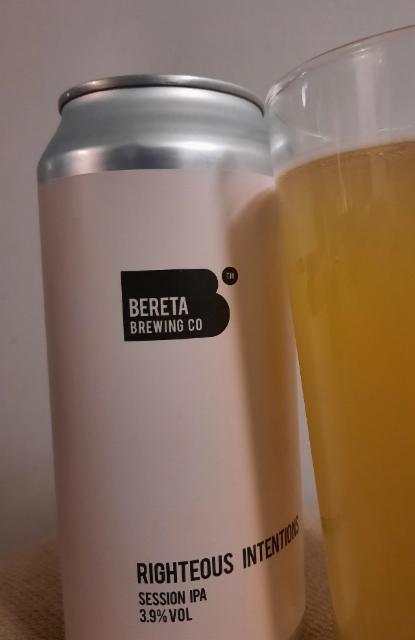 Righteous Intentions 3.9%, Bereta Brewing Co, Romania