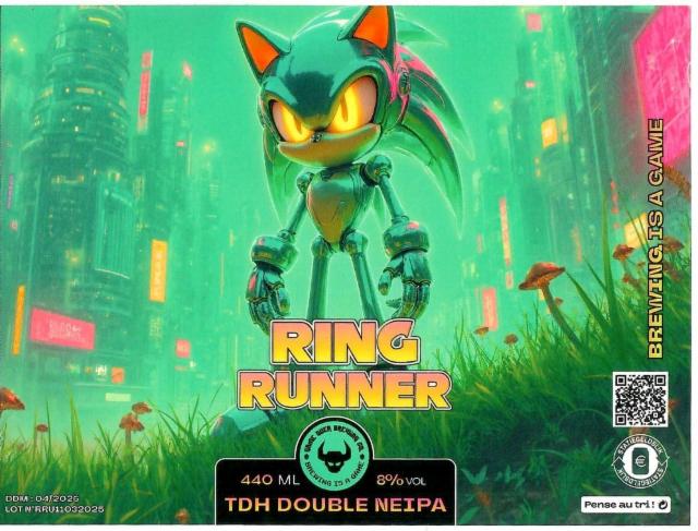 Ring Runner 8.0%, Game Over Brewing Co., France