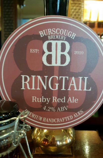 Ringtail 4.2%, Burscough Brewery, England