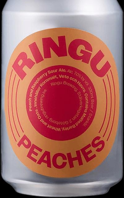 Peaches 4.5%, Ringu Brewing, Sweden