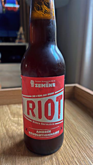 Riot 5.5%, Brasserie De La Semène, France