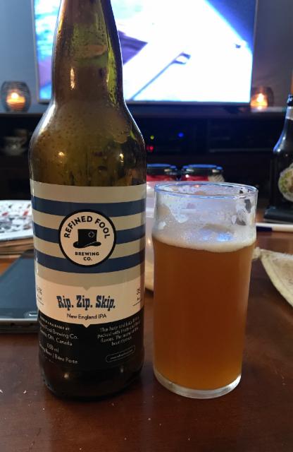 Rip. Zip. Skip. 6.5%, Refined Fool Brewing Co, Canada