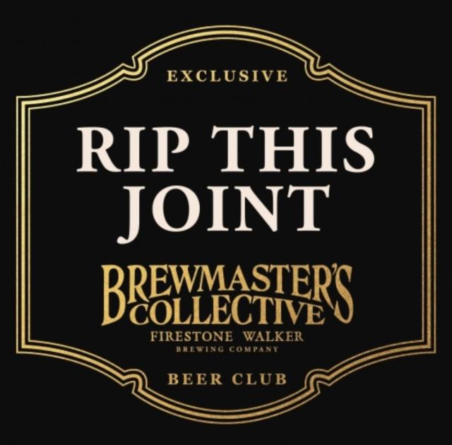 Rip This Joint 13.9%, Firestone Walker Brewing (Duvel Moortgat), United States