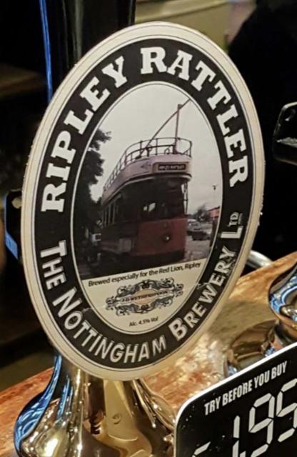 Ripley Rattler 4.5%, Nottingham Brewery, England