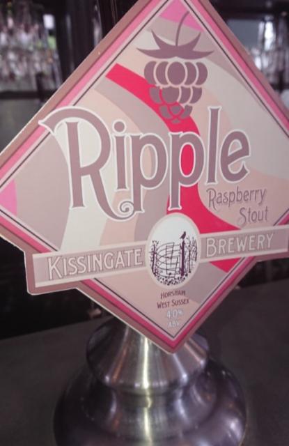 Ripple Raspberry Stout 4.0%, Kissingate Brewery, England