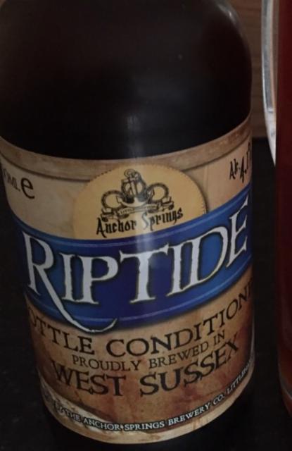 Riptide 4.1%, Anchor Springs, England