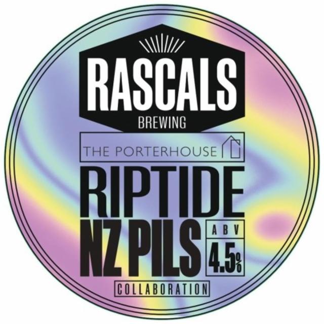 Riptide NZ Pilsner 4.5%, Rascals Brewing, Ireland