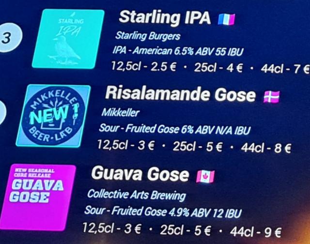 risalamande gose 6.0%, Mikkeller, Denmark
