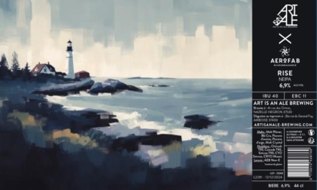 Rise 6.9%, Art Is An Ale Brewing, France