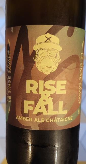 Rise & Fall 5.9%, Brasserie Du Singe Savant, France