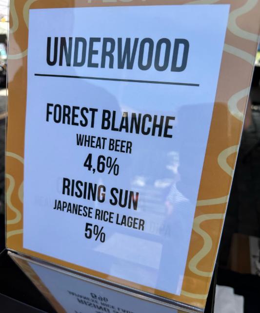 Rising sun 5.0%, Underwood Brewery, Ukraine