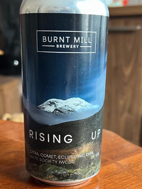 Rising Up 8.0%, Burnt Mill Brewery, England