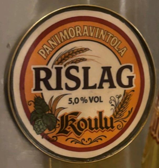 Rislag 5.0%, Panimoravintola Koulu, Finland