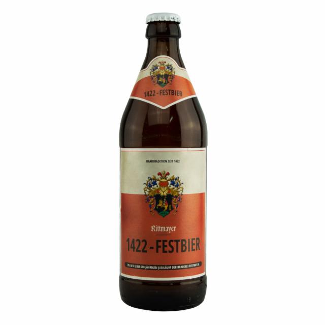 Rittmayer 1422 Festbier 5.8%, Brauerei Rittmayer Hallerndorf, Germany