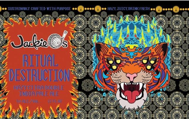 Ritual Destruction 9.0%, Jackie O's Brewery, United States