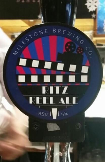 Ritz Reel Ale 5.0%, Milestone Brewery, England