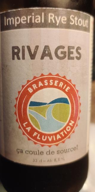 rivages 8.5%, Brasserie La Fluviation, Belgium