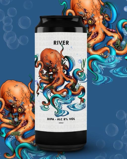 River 8.0%, Radiocraft Brewery, Italy