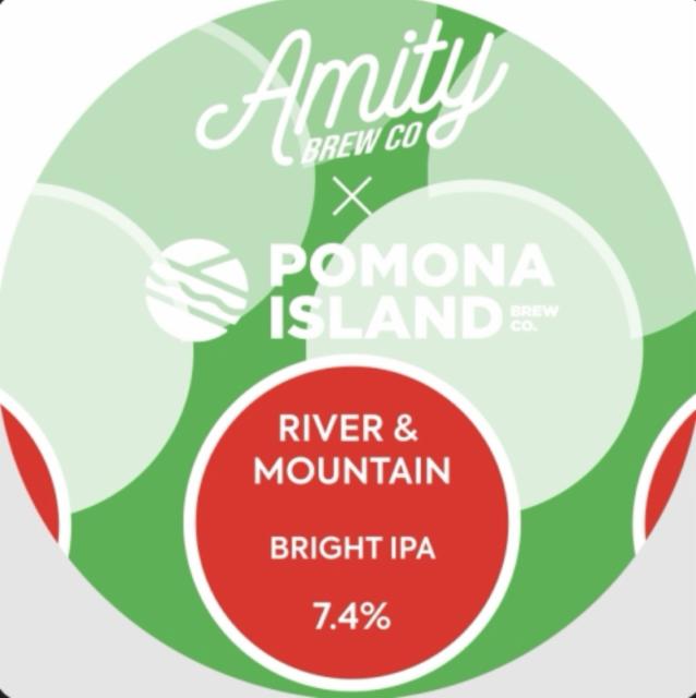 River & Mountain 7.4%, Amity Brew Co., England