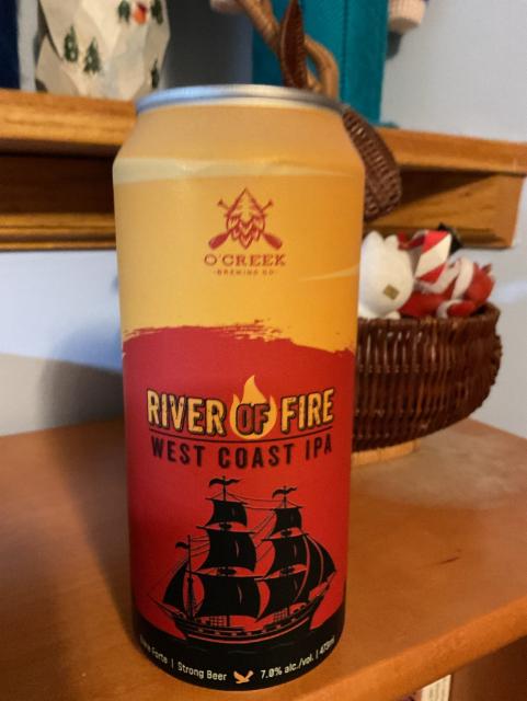 River of Fire West Coast IPA, O'Creek