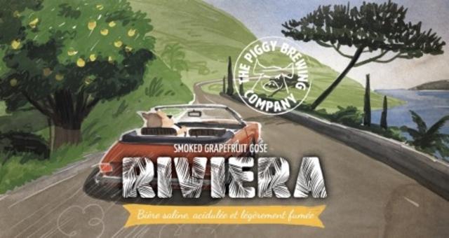 Riviera 2025 4.9%, The Piggy Brewing Company, France