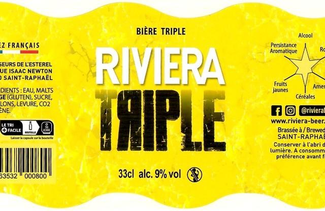Riviera Triple, Les Brasseurs De L'Esterel (Riviera Beer)