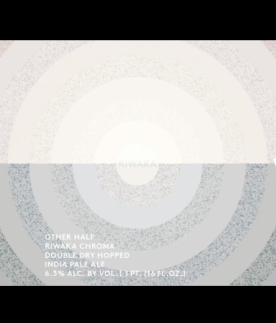 Riwaka Chroma 6.3%, Other Half Brewing Co., United States