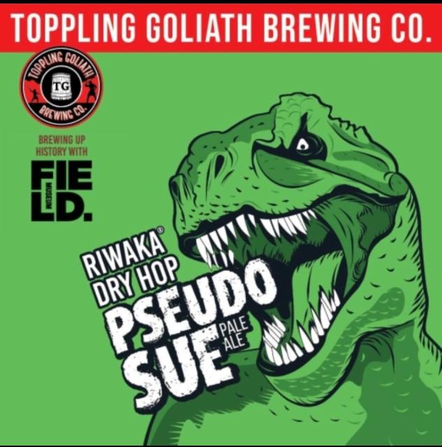 Riwaka Dry Hopped Pseudo Sue 5.8%, Toppling Goliath Brewing Co., United States