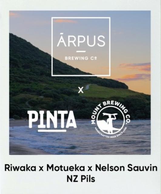 Riwaka x Motueka x Nelson Sauvin NZ Pils 5.5%, Ārpus Brewing Co., Latvia
