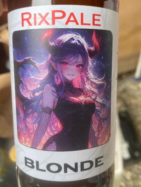 Rixpale Blonde 7.0%, Brasserie Rixpale (Ex La Diablesse), France