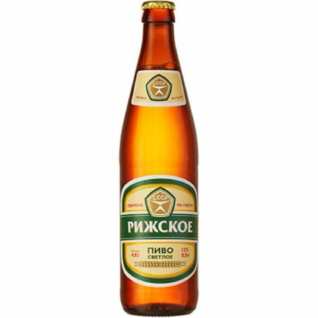 Rizhskoe / Рижское 4.8%, Tomskoe Pivo / Томское Пиво, Russia