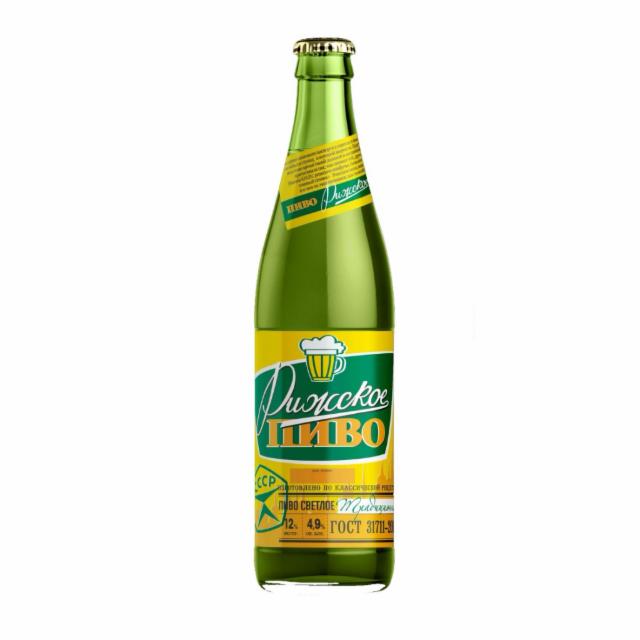 Rizhskoe Traditsionnoe / Рижское Традиционное 4.9%, Zavod Trehsosensky / Завод Трехсосенский, Russia