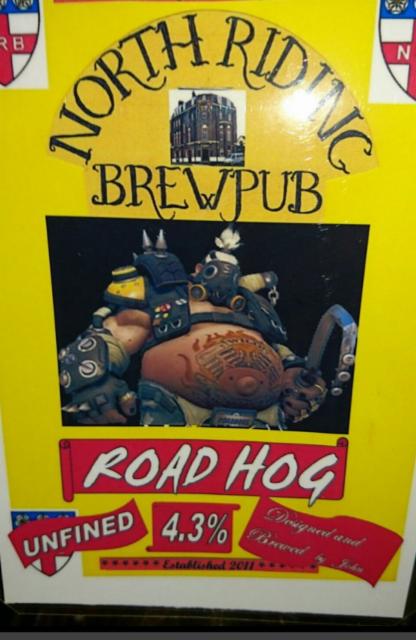 Road Hog 4.3%, North Riding Brewery, England