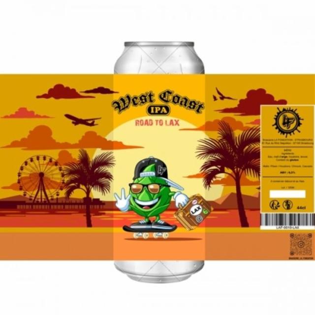 Road To LAX 6.5%, Brasserie La Fondation, France