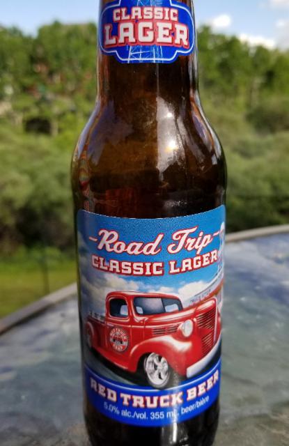 Road Trip Classic Lager 5.0%, Red Truck Brewery, Canada
