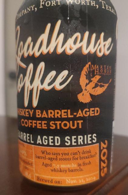Roadhouse Coffee 2025 14.9%, Martin House Brewing Company, United States