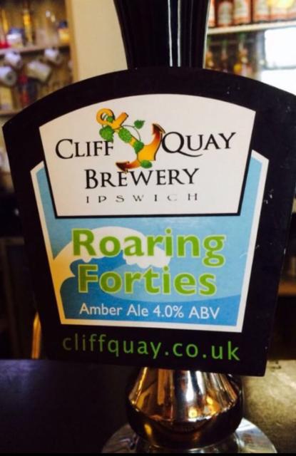 Roaring Forties 4.0%, Cliff Quay Brewery, England