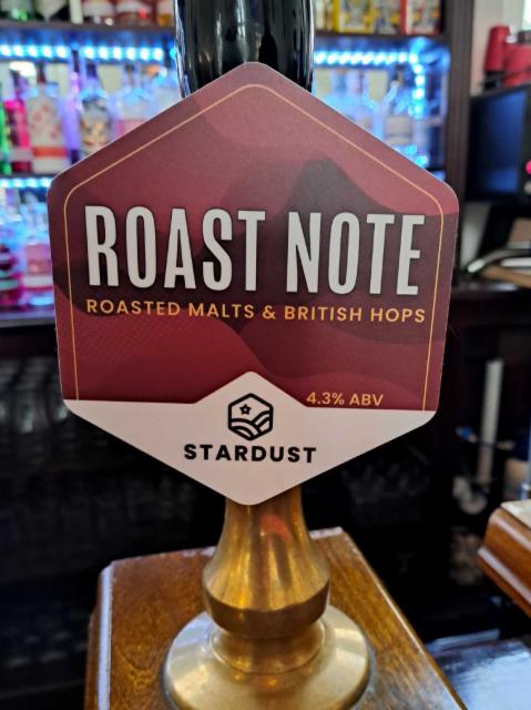 Roast Note 4.3%, Stardust Brewery Ltd., England