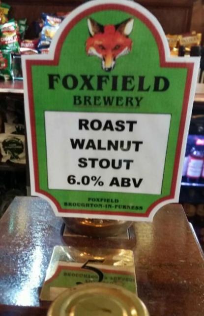 Roast Walnut Stout 6.0%, Foxfield Brewery, England