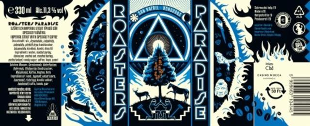 Roasters Paradise San Rafael - Honduras 11.3%, Mad Scientist, Hungary