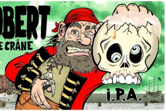 Robert Brise Crâne IPA 7.0%, Pirates Du Clain, France